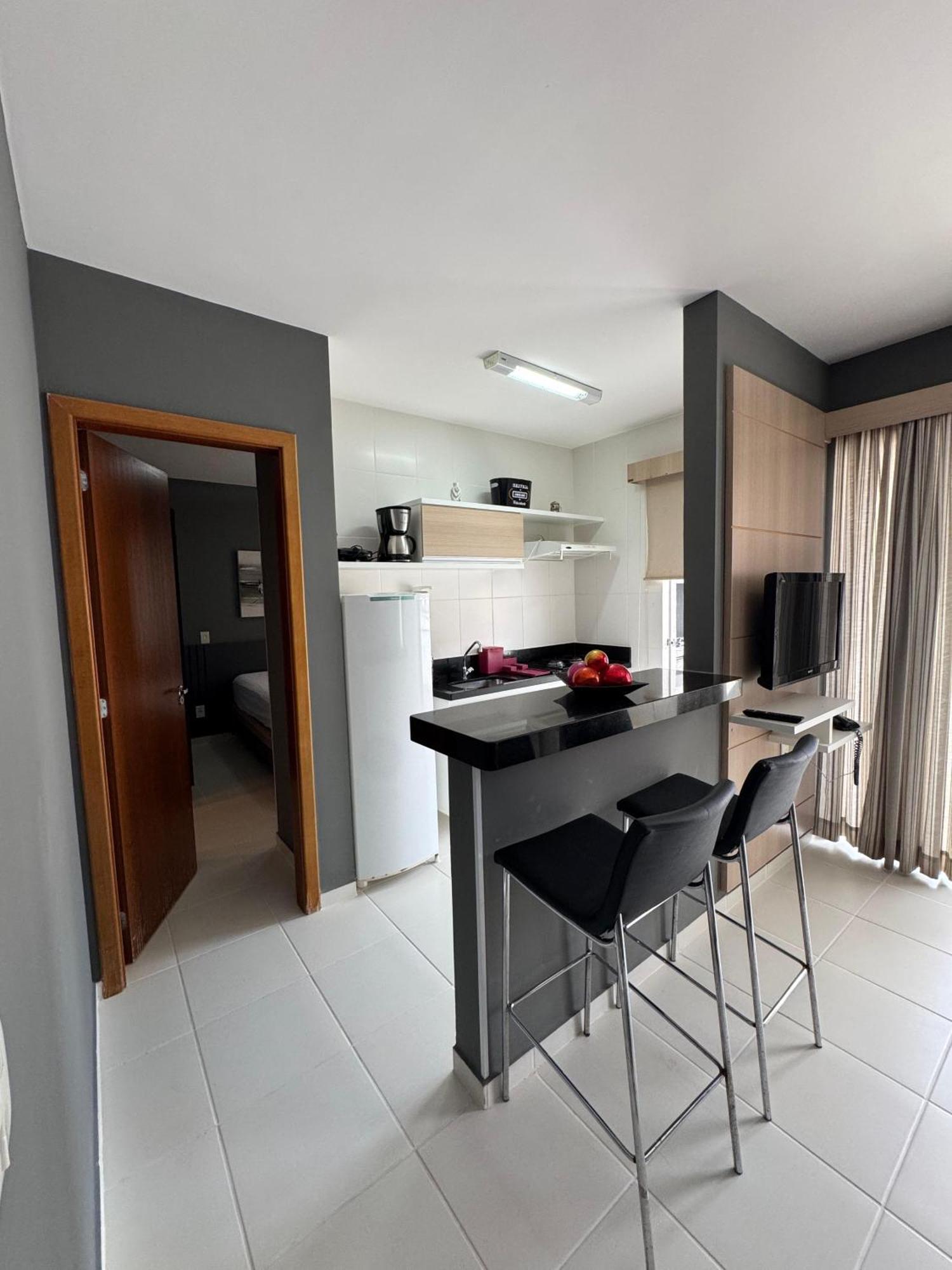 Flat Veredas 305 - 300 Metros Do Hot Park Apartment